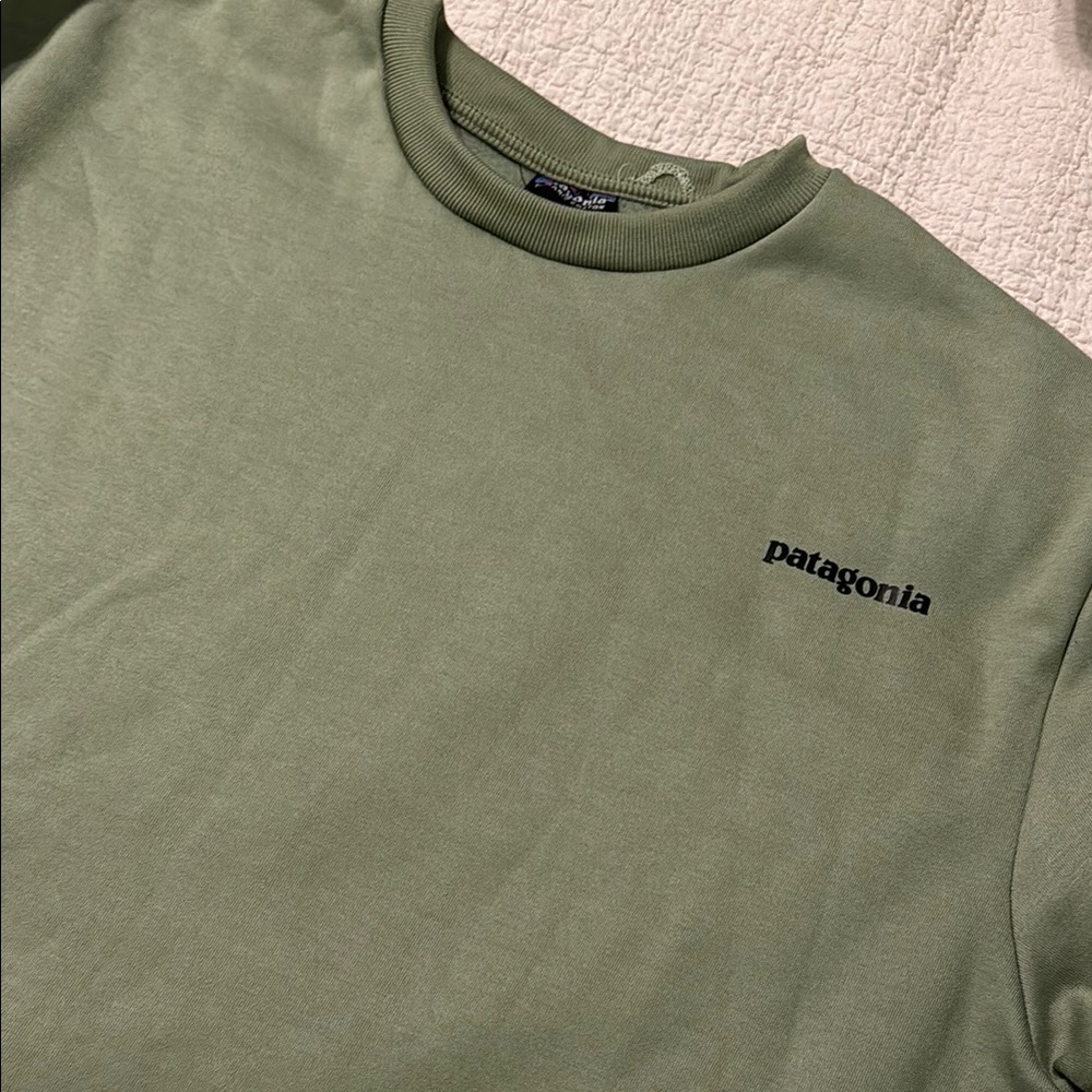 Patagonia Green Crewneck Sweatshirt